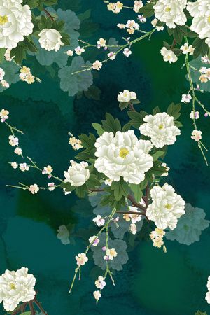 梅花印花华亿平台图片