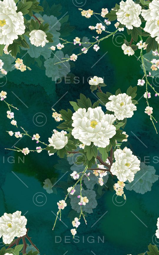 梅花印花华亿平台图片