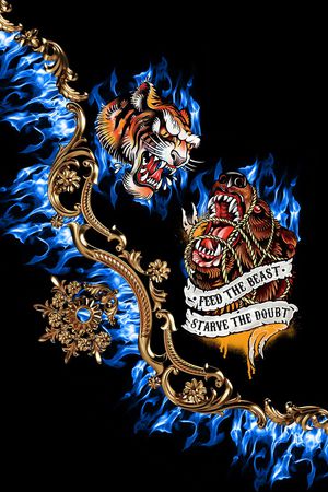 复古印花华亿平台图片