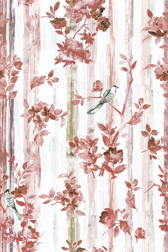 绿植树叶印花华亿平台图片