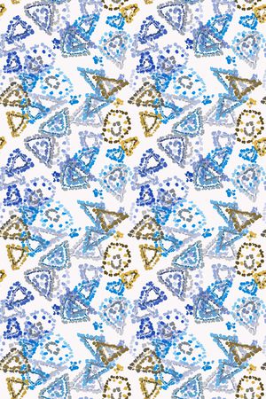 几何印花华亿平台图片