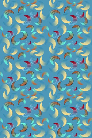 几何印花华亿平台图片