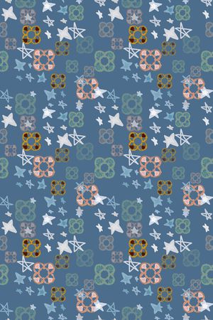 几何印花华亿平台图片