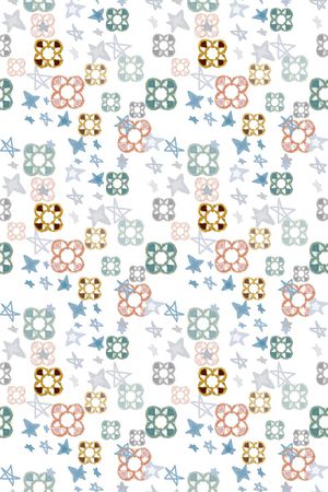 几何印花华亿平台图片