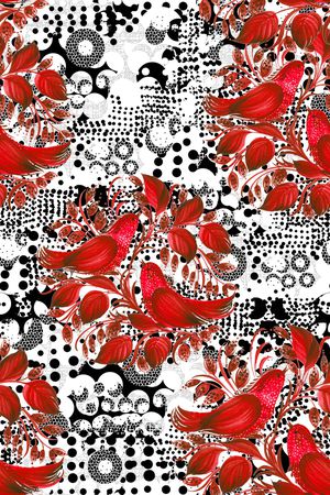 红花印花华亿平台图片