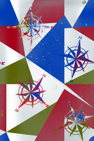 几何印花华亿平台图片