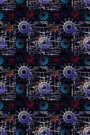 肌理纹路印花华亿平台图片