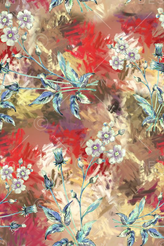 文艺印花华亿平台图片