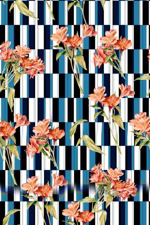 绿植树叶印花华亿平台图片