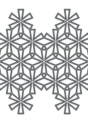 几何印花华亿平台图片