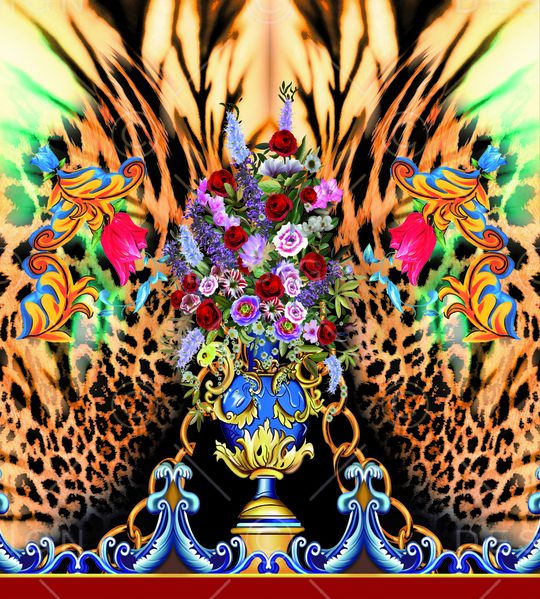 树林印花华亿平台图片