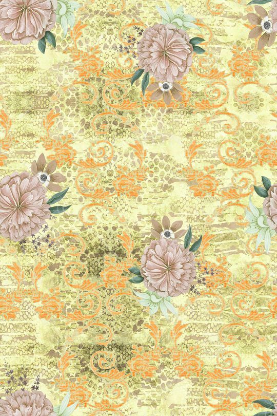 大牌风印花华亿平台图片