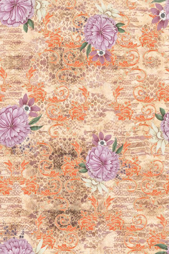 大牌风印花华亿平台图片