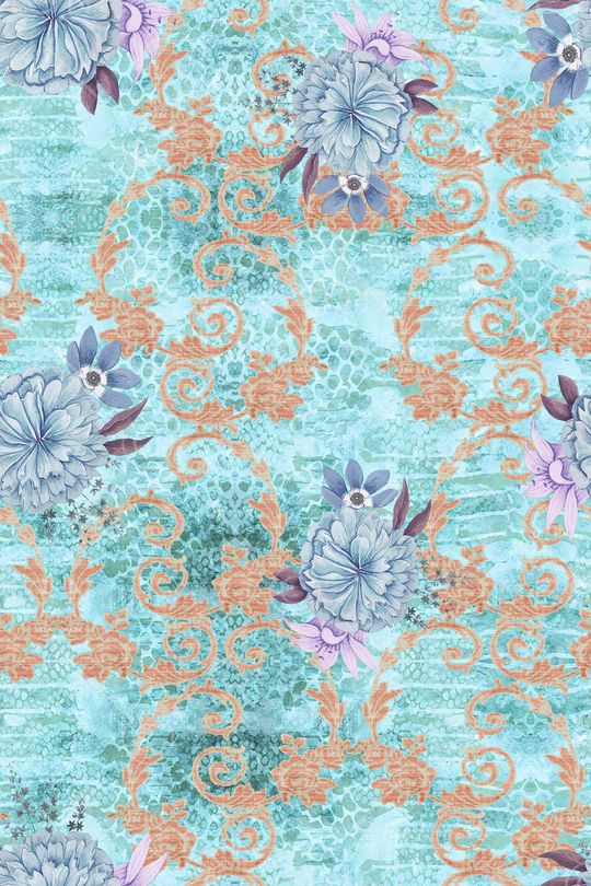 大牌风印花华亿平台图片