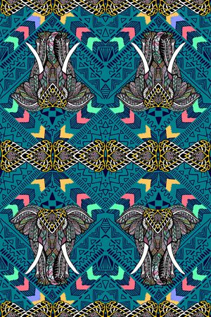 几何印花华亿平台图片