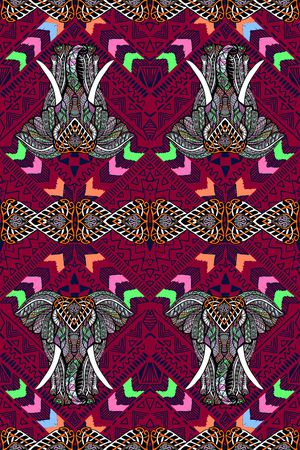 几何印花华亿平台图片