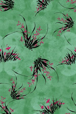 大牌风印花华亿平台图片