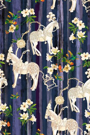 大牌风印花华亿平台图片