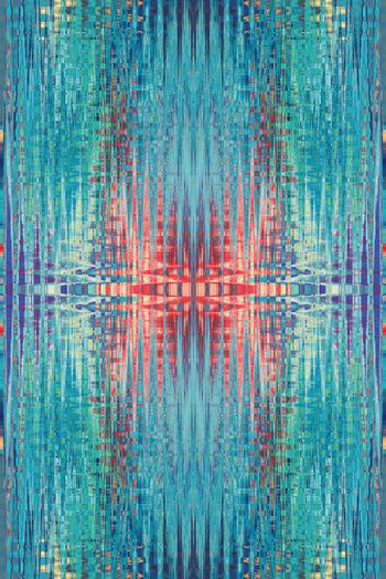 几何印花华亿平台图片