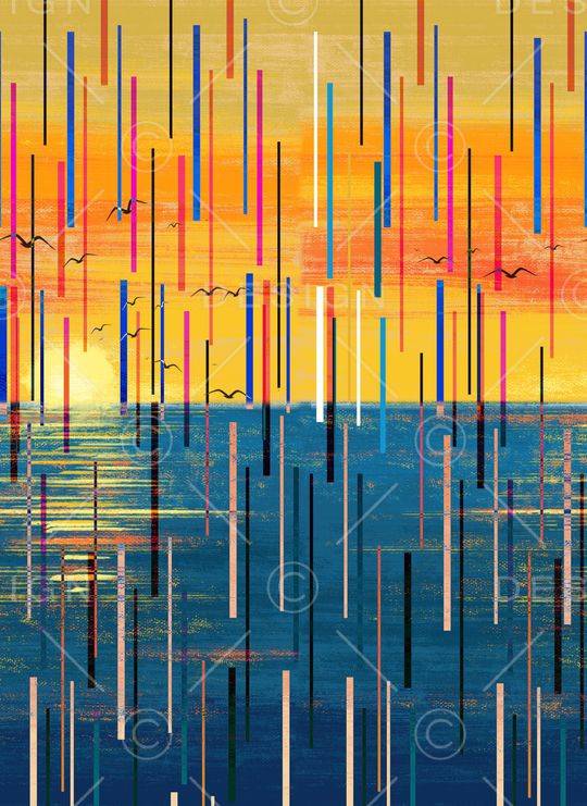 几何印花华亿平台图片