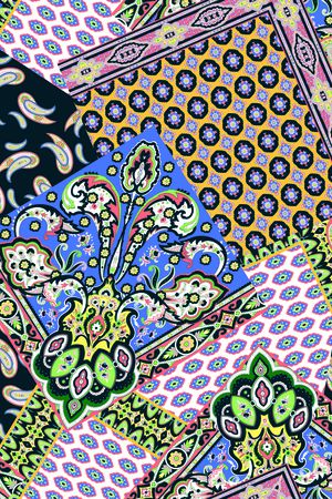 几何印花华亿平台图片