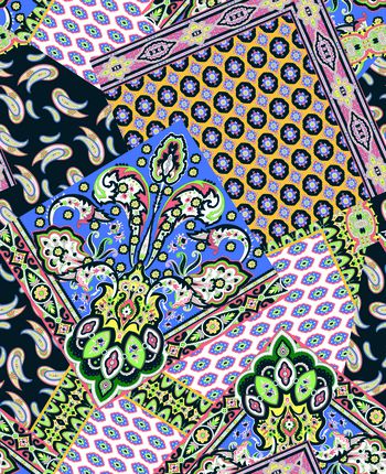 几何印花华亿平台图片