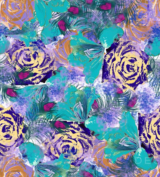 炫彩印花华亿平台图片