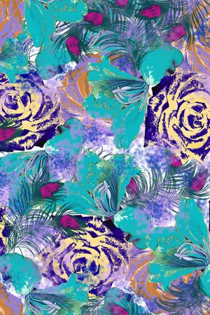 炫彩印花华亿平台图片