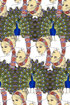 大牌风印花华亿平台图片