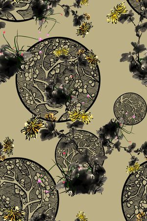 大牌风印花华亿平台图片