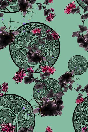 大牌风印花华亿平台图片