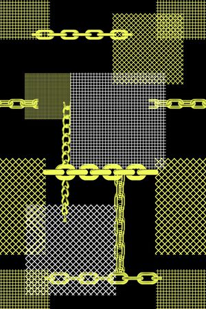 几何印花华亿平台图片