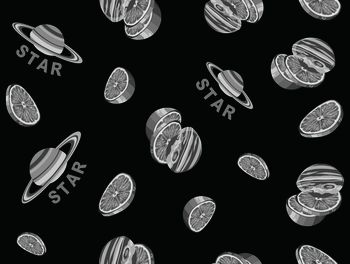 1266072-水果星球1 黑白