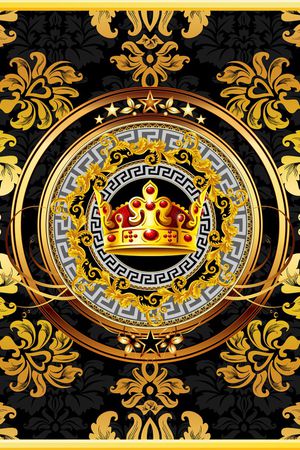 古典花纹印花华亿平台图片