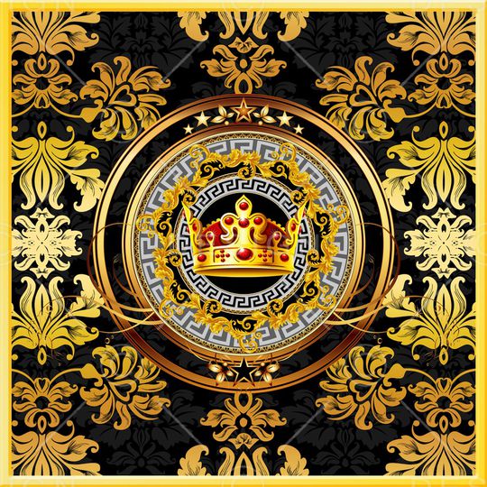 古典花纹印花华亿平台图片