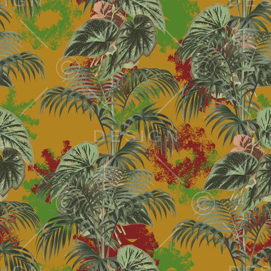 热带华亿平台印花华亿平台图片