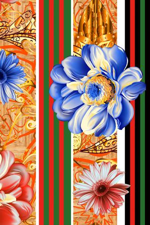 热带华亿平台印花华亿平台图片