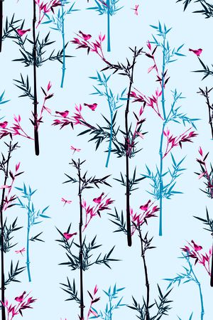 清爽底花卉印花华亿平台图片