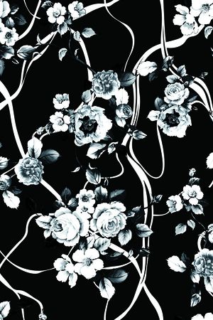 真丝印花华亿平台图片