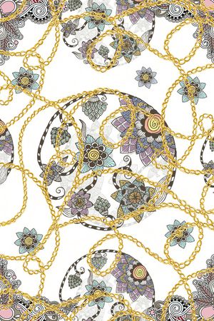 大牌风印花华亿平台图片