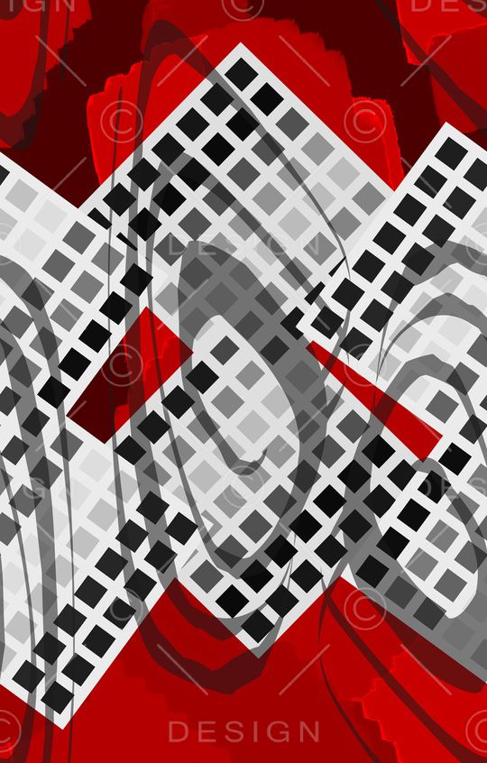 几何印花华亿平台图片