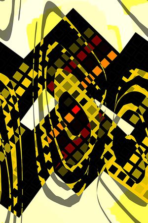 几何印花华亿平台图片