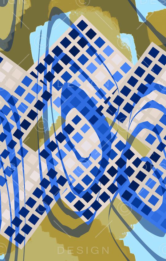 几何印花华亿平台图片