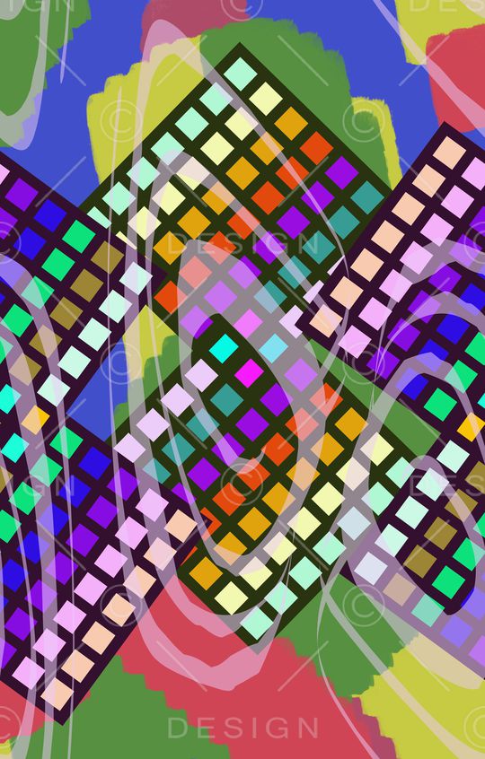 几何印花华亿平台图片