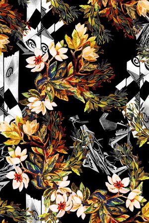 油画华亿平台印花华亿平台图片