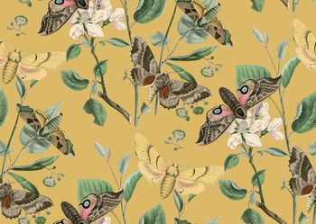 植物印花华亿平台图片