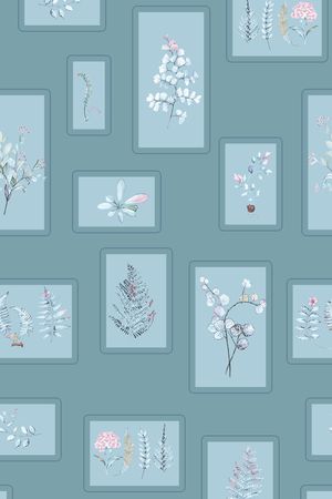 植物印花华亿平台图片