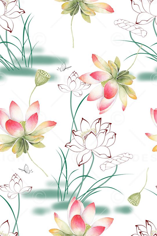 真丝印花华亿平台图片