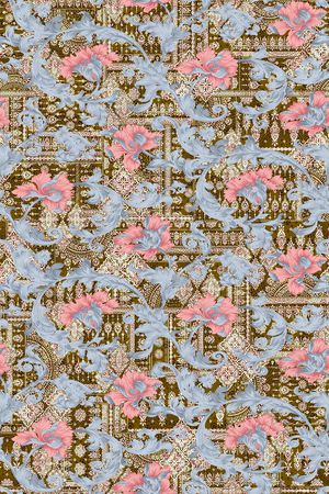 几何印花华亿平台图片