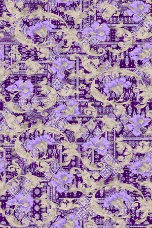 几何印花华亿平台图片